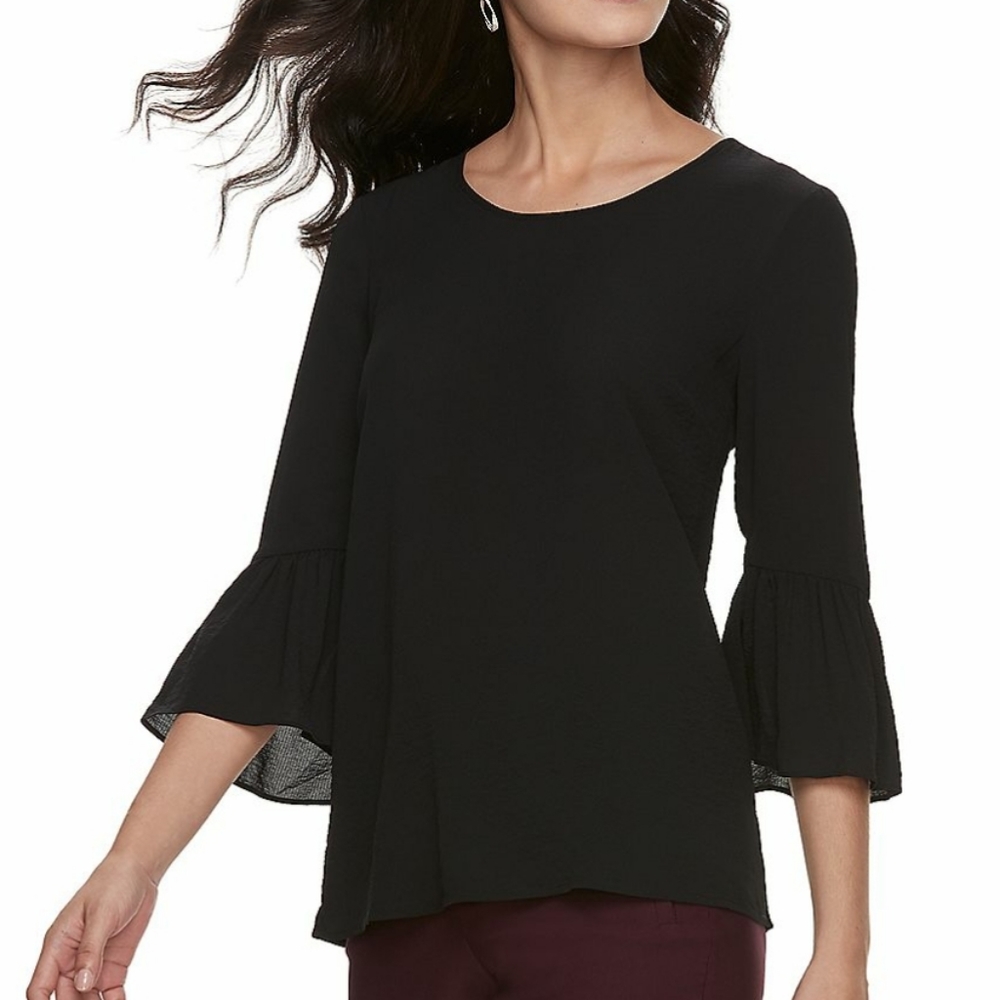 Elle Bell Sleeve Top NWT